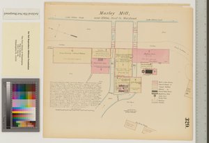 Marley Mill, Little Elkton Creek, Maryland, Hexamer General Surveys, 1867 von Ernest Hexamer