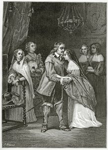 Cromwell und seine Töchter, 19. Jahrhundert