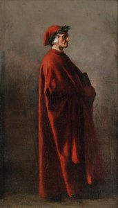 Dante Alighieri 1265-1321 von Jean Louis Ernest Meissonier