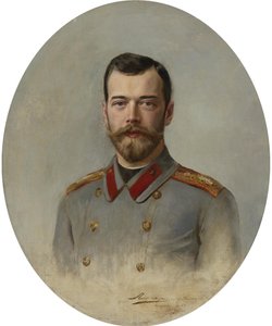 Porträt von Kaiser Nikolaus II. 1868-1918, 1897