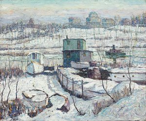 Bootshaus, Winter, Harlem River