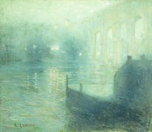 Harlem River bei Nacht