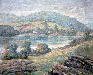 Morgenlicht, Flusstal, Connecticut, 1919