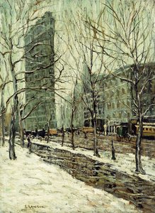 Das Flatiron-Gebäude von Ernest Lawson