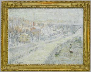 Winterlandschaft - Washington Bridge, c.1907-10