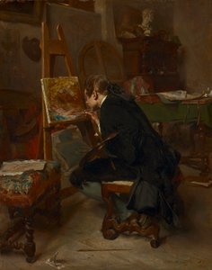 Ein Maler, 1855