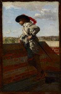 Auf einer Terrasse, 1867