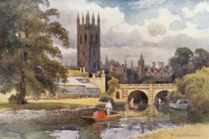 Magdalen College vom Cherwell