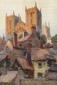 Ripon: Die Kathedrale von der Altstadt
