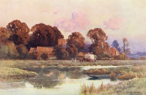 Fluss Themse: Buscot