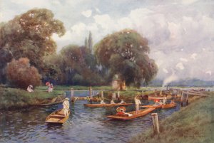 Fluss Themse: Molesey Lock
