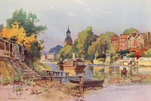 Fluss Themse: Sunbury