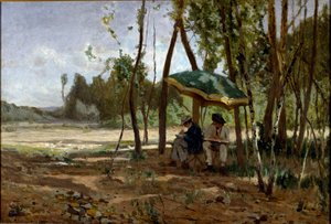 Die Maler Gemälde von Ernesto Rayper (1840-1873) Genua, Galleria d