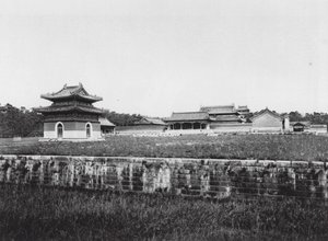 Siling, Chihli, Ein Grabtempel