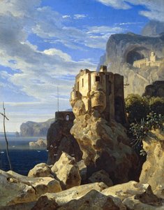 San Francesco bei Amalfi von Ernst Fries