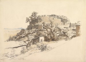 Römische Landschaft nahe Rocca di Papa, 1866