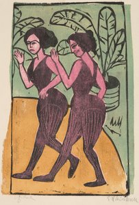 Englische Stepptänzer von Ernst Ludwig Kirchner