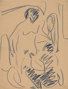 Akt am Strand, 1910