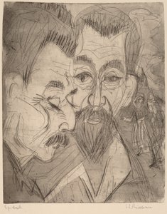 Zwei Bauernköpfe, 1920