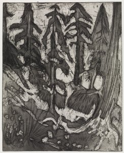 Bergwald von Ernst Ludwig Kirchner