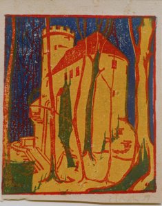 Burg Rabenstein von Ernst Ludwig Kirchner