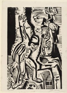 Die Bergsteiger von Ernst Ludwig Kirchner