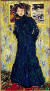 Doris, stehend von Ernst Ludwig Kirchner