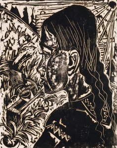 Dorli, 1917 von Ernst Ludwig Kirchner