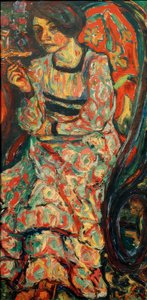 Frau im Schaukelstuhl (Emmi Frisch)