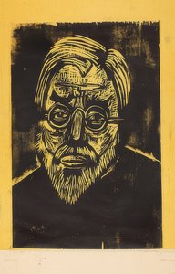 Kopf Jakob Bosshart von Ernst Ludwig Kirchner