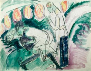 Pantomime III von Ernst Ludwig Kirchner