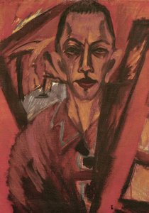 Selbstbildnis von Ernst Ludwig Kirchner