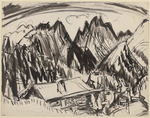 Stafelalp von Ernst Ludwig Kirchner