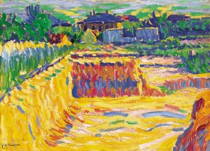 Die Lehmgrube, um 1906 von Ernst Ludwig Kirchner