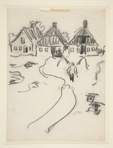 Drei Häuser von Ernst Ludwig Kirchner