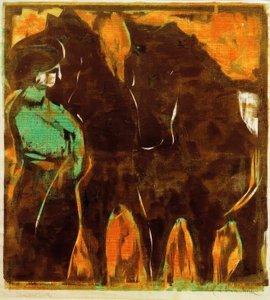 Zirkusbild von Ernst Ludwig Kirchner