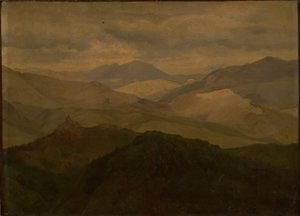 Berglandschaft bei Civitella
