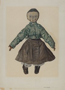 Stoffpuppe von Erwin Stenzel