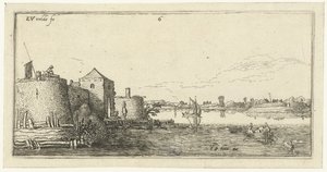 Festung mit Verteidigungsanlagen von Tholen an der Schelde