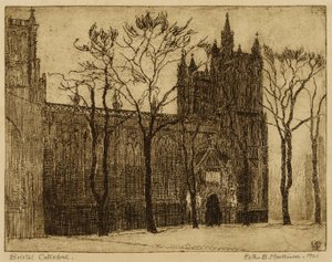 Kathedrale von Bristol von Esther Blaikie MacKinnon