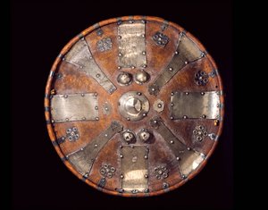 Schild (Leder & Silber)