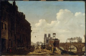 Der Kaiser besucht die Wein- und Branntweinhalle, 1811
