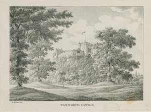 Tamworth Schloss von Etienne Bruno Hamel