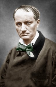 Charles Baudelaire, ca. 1866 (handkoloriertes Foto)