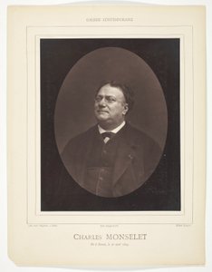 Charles Monselet von Etienne Carjat