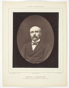 Eugène Clémenceau von Etienne Carjat