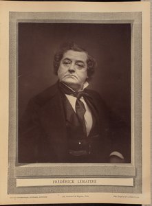 Frédérick Lemaitre von Etienne Carjat