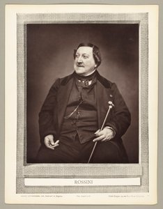 Gioachino Antonio Rossini (italienischer Komponist, 1792-1868) von Etienne Carjat