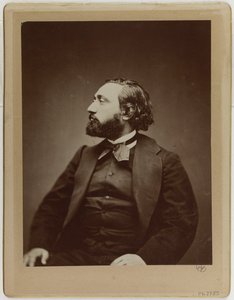 Léon Gambetta (1838-1882), Anwalt und Politiker von Etienne Carjat