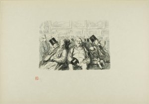 Paris, Die große Kunstausstellung: Im Großen Salon, Ein Moment der Reflexion von Etienne Carjat